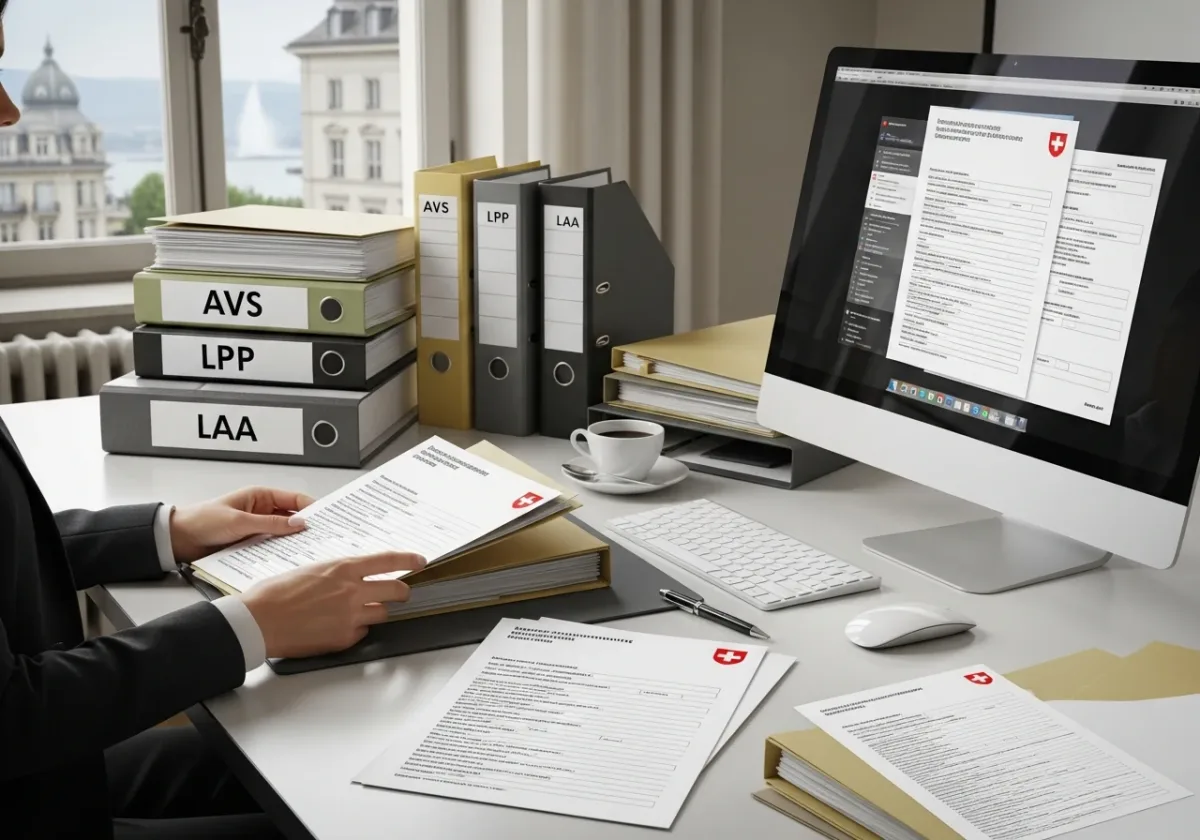 Assurances sociales et permis de travail